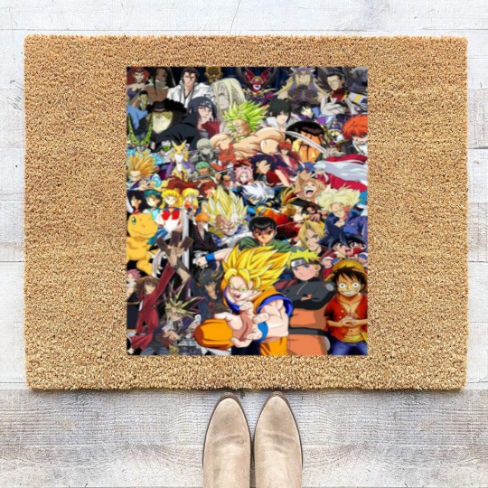 Discover all anime characters Coir Doormats