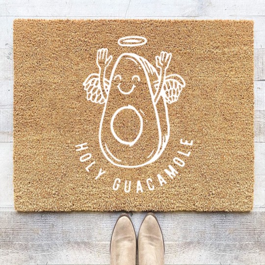 Discover HOLY GUACAMOLE Coir Doormats