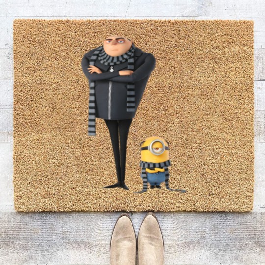 Discover Gru and Gru's Minion Coir Doormats
