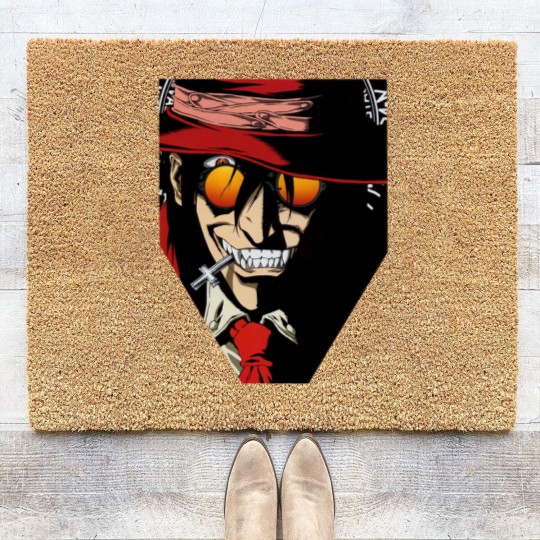 Discover Hellsing Ultimate Alucard Active Coir Doormats