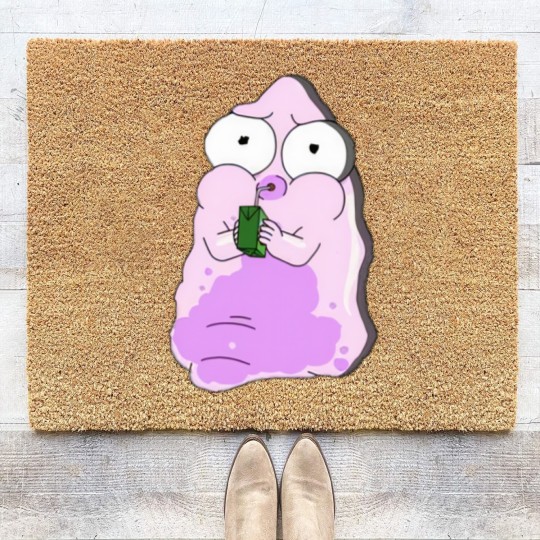 Discover The Pupa - solar opposites Coir Doormats