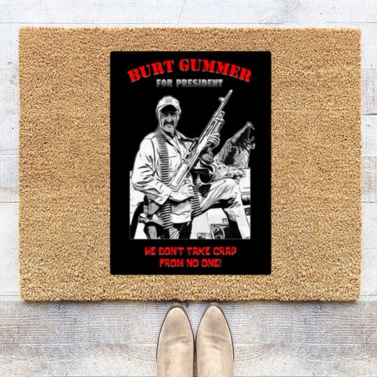 Discover Burt Gummer For President - Gummer For President - Coir Doormats