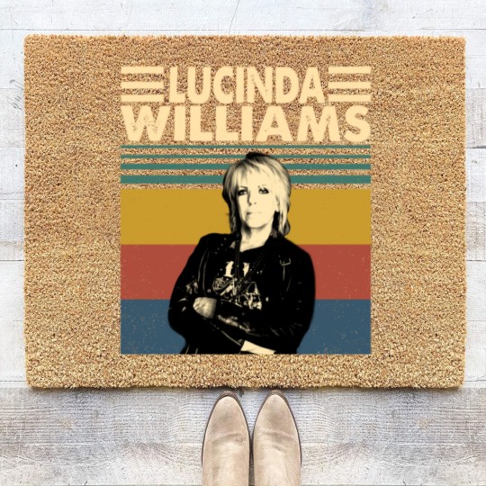 Discover Lucinda Williams Coir Doormats, Lucinda Williams Gift Coir Doormats