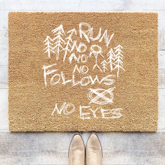 Discover Black Slenderman Coir Doormats Coir Doormats