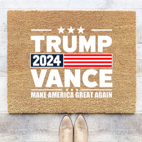 Discover Trump Vance 2024 Merchandise - Trump Vance - Coir Doormats