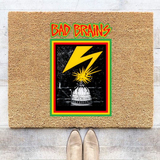 Discover bad brains Coir Doormats