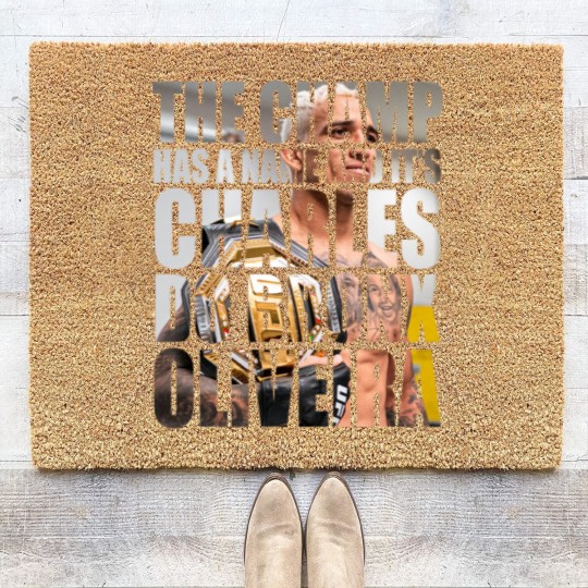 Discover The Champ Has A Name Coir Doormats