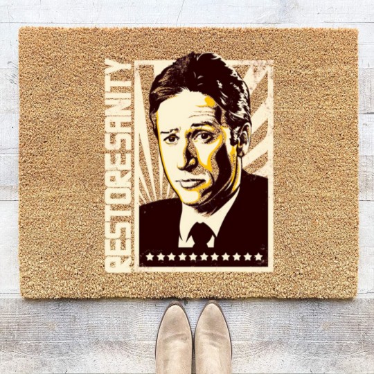Discover Restore Sanity - Jon Stewart - Coir Doormats