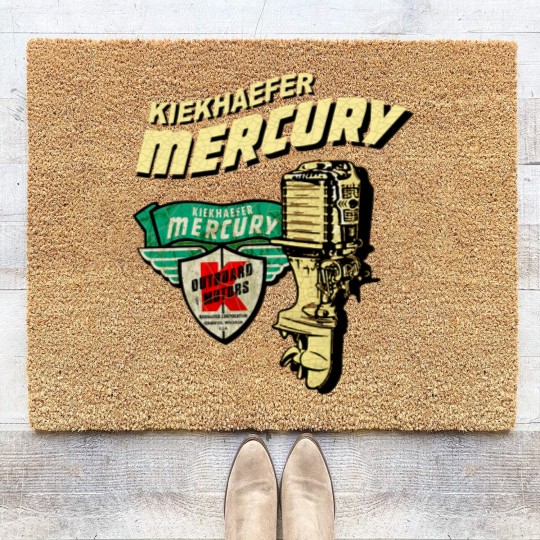 Discover Mercury vintage Outboard Motors - Mercury - Coir Doormats