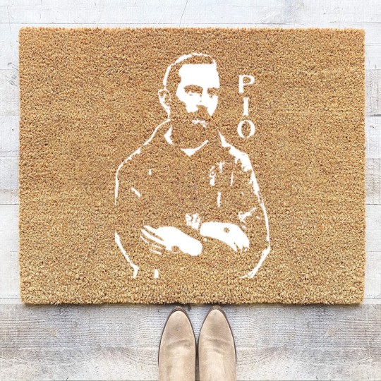 Discover Padre Pio Saint Coir Doormats