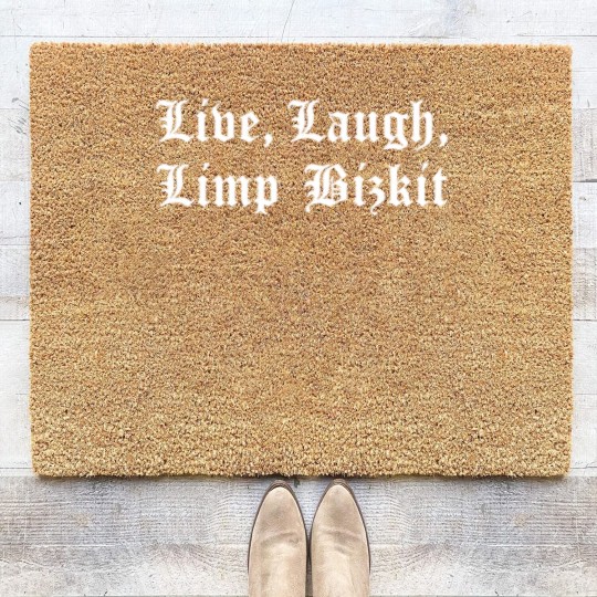 Discover Live, Laugh, Limp Bizkit Coir Doormats