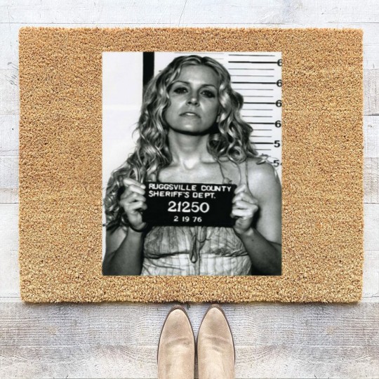 Discover Sheri moon zombie baby firefly the devils rejects art print mugshot design Coir Doormats