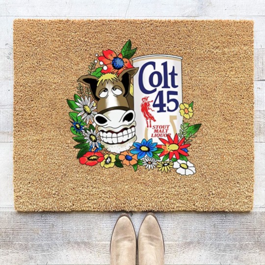 Discover Colt 45 Donkey Jeff Spicoli Fast Times at Ridgemont High Coir Doormats