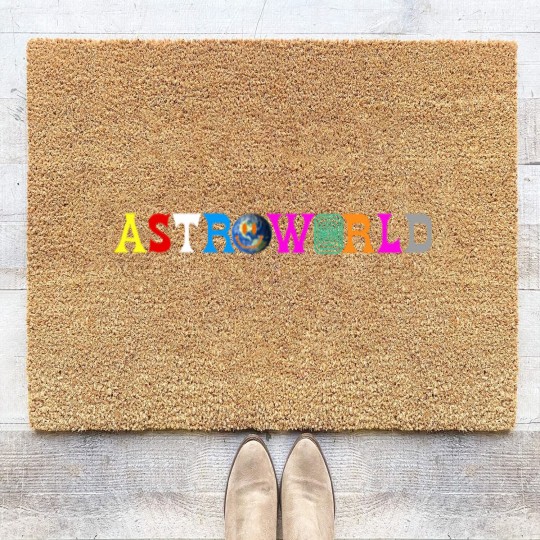 Discover Astroworld Save World Save Planet Coir Doormats