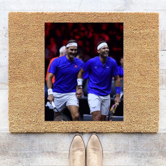 Discover Roger Federer and Rafael Nadal Coir Doormats, Roger Federer 20 Grand Slams Coir Doormats