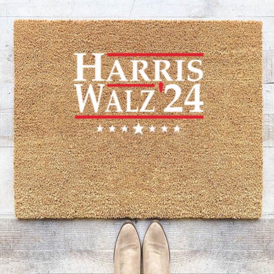 Discover Harris Walz 2024 Coir Doormats | Vote Kamala Coir Doormats | Coir Doormats | Coir Doormats