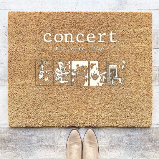 Discover The Cure - Concert: The Cure Live Coir Doormats