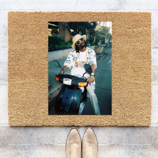 Discover Mac Dre Motorcycle Coir Doormats