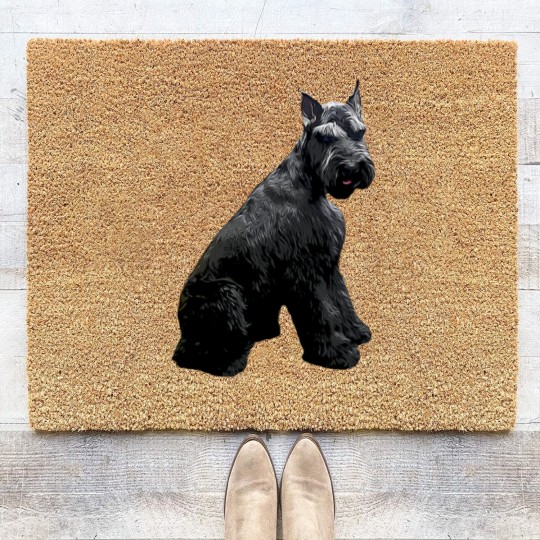 Discover Giant Schnauzer Coir Doormats