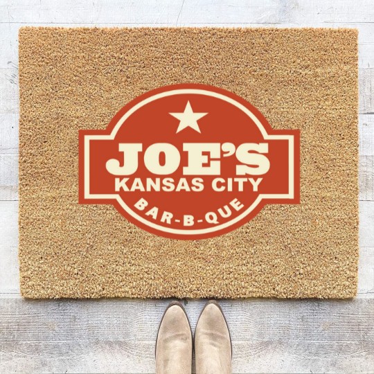 Discover joe city bbq Coir Doormats