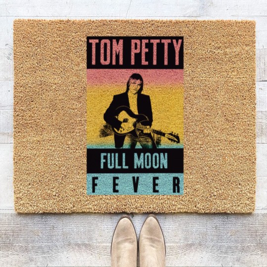 Discover Tom Petty Coir Doormats - Full Moon Fever Classic Retro Heartbreakers