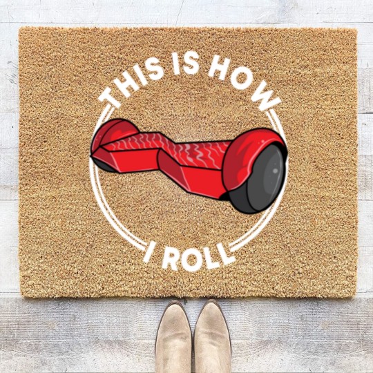 Discover Hoverboard Boys Gift, Hover Board Themed Coir Doormats
