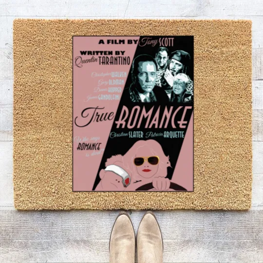 Discover True Romance (Movie Poster) - True Romance - Coir Doormats