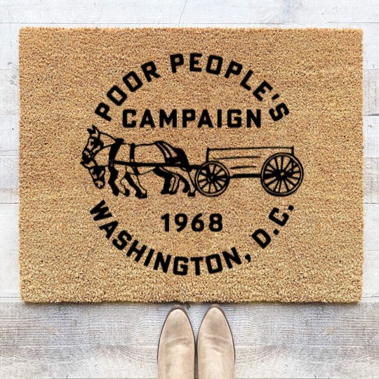 Discover Poor People's Campaign Coir Doormats