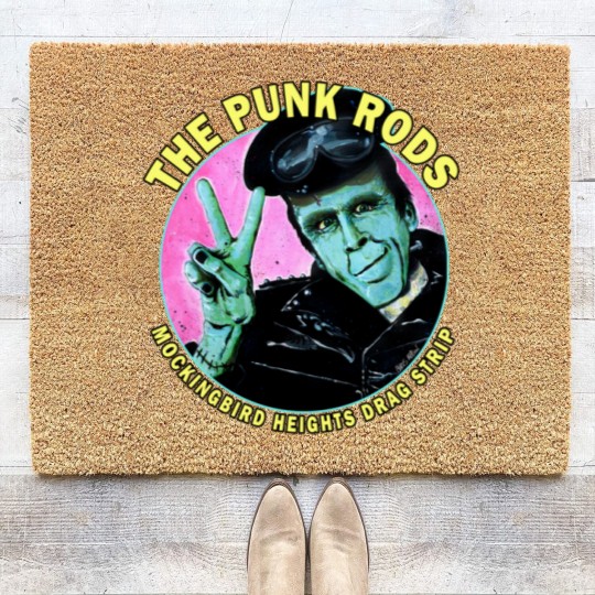 Discover Herman Munster The Punk Rods - Munsters - Coir Doormats