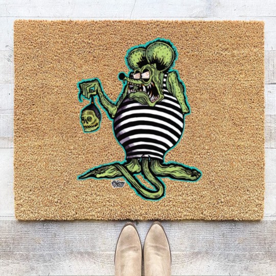 Discover Rat Fink - Rat Fink - Coir Doormats