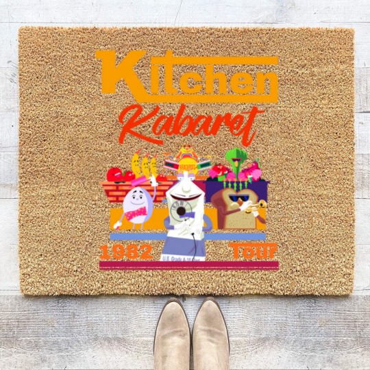 Discover 1982 Kitchen Kabaret Tour Coir Doormats Coir Doormats