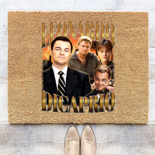 Discover Leonardo Dicaprio Bootleg Coir Doormats - Leonardo Dicaprio