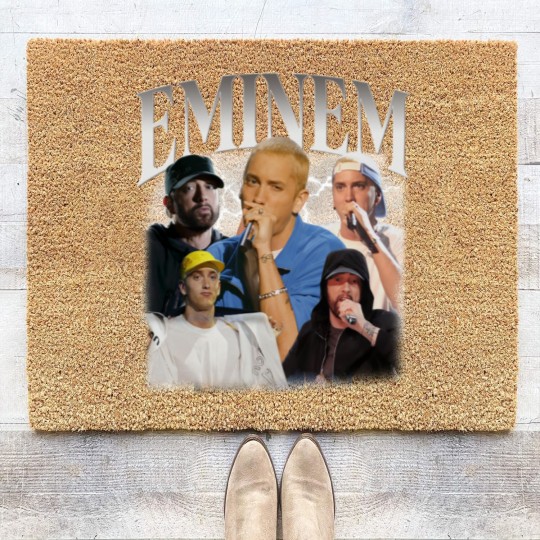 Discover Eminem Coir Doormats, Classic 90s Graphic Coir Doormats