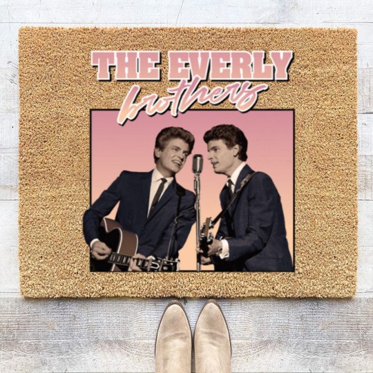 Discover The Everly Brothers Vintage - Everly Brothers - Coir Doormats