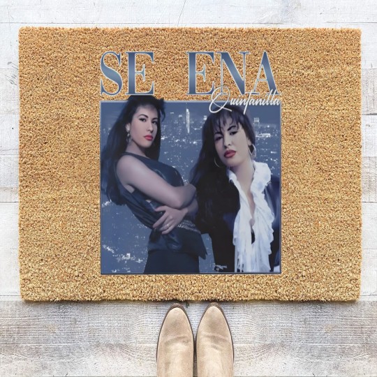 Discover Vintage 90s Selena Quintanilla Coir Doormats - Unisex Design