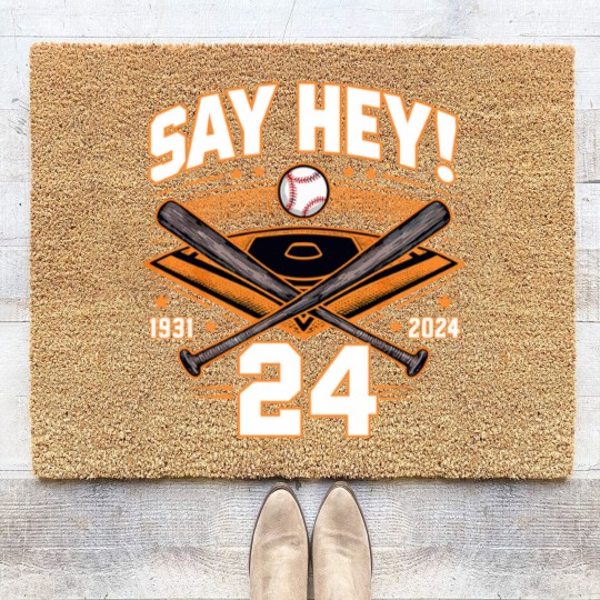 Discover Willie-Mays - Willie Mays - Coir Doormats
