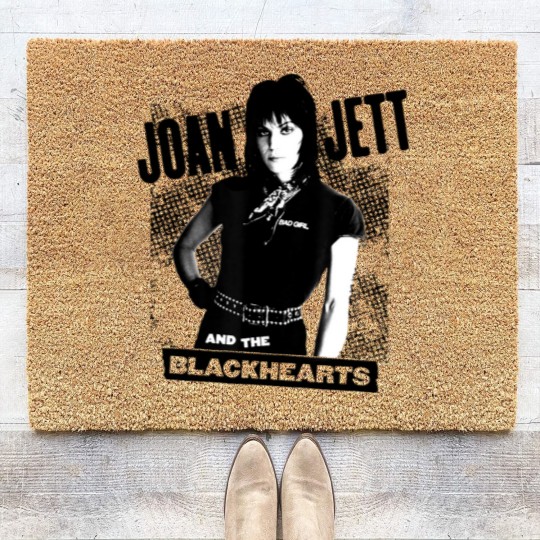Discover Joan Jett and the Blackhearts - Bad Girl Coir Doormats