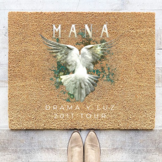 Discover MANA Drama Y Luz Tour Promo Concert Album Coir Doormats