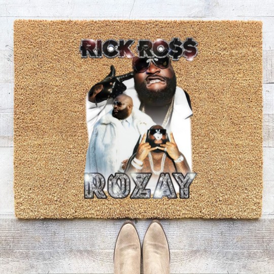Discover Vintage Rick Ross Coir Doormats