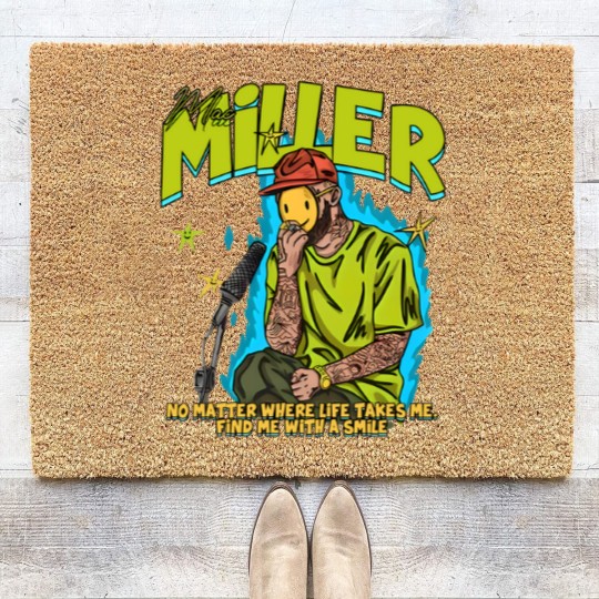 Discover macmiller Unisex Coir Doormats macmiller Merch, Swimming macmiller