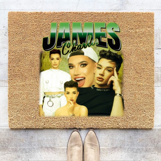 Discover Vintage 90s James Charles Coir Doormats, James Charles Coir Doormats,