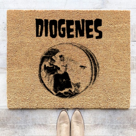 Discover Danzigenes (Diogenes of Sinope) Coir Doormats