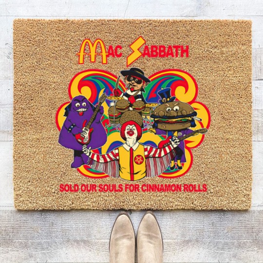 Discover Mac Sabbath Coir Doormats