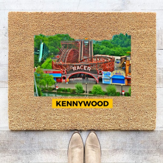 Discover Kennywood amusement park Coir Doormats