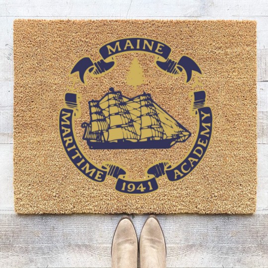 Discover Maine Maritime Academy Coir Doormats
