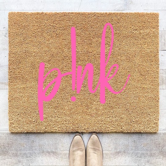 Discover P!nk Coir Doormats Pink Concert Coir Doormats Singer Pink Coir Doormats Summer Carnival Tour 2023 Concert