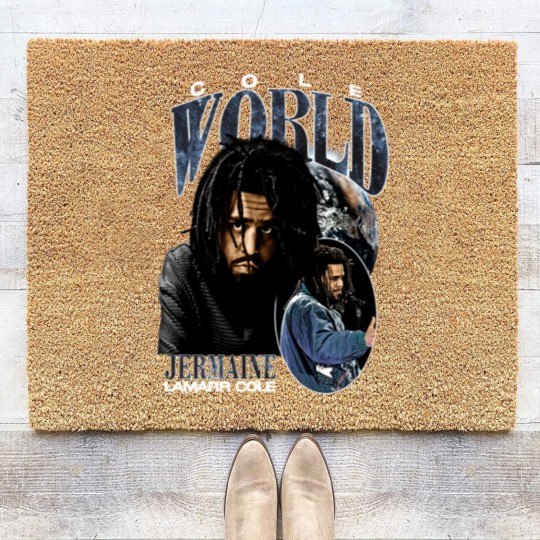 Discover Vintage J Cole Coir Doormats, Jay Cole American Rapper Coir Doormats, The off Season Album Coir Doormats