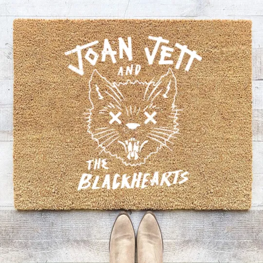 Discover Joan Jett Coir Doormats