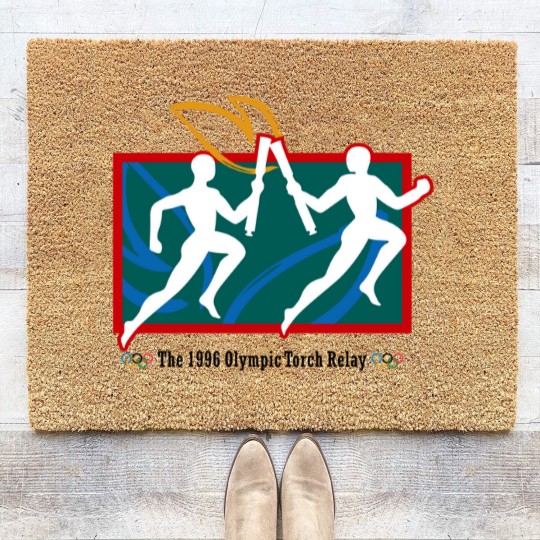 Discover 1996 Summer Olympics torch relay Coir Doormats
