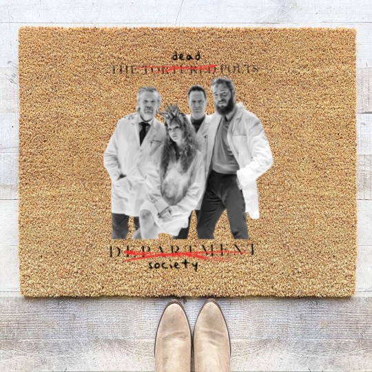 Discover Tortured Poets Department x Dead Poets Society - TTPD - Unisex Coir Doormats